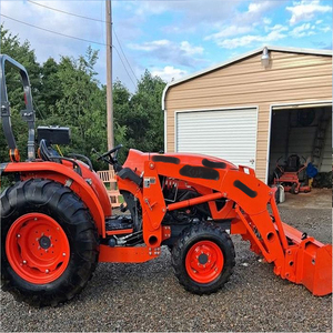 Tracteur compact 4x4 L4802, moteur diesel 33 CV, pompe avancée, boîte de vitesses numérique, machine utilitaire agricole pour travaux sur le terrain - Product Image 4