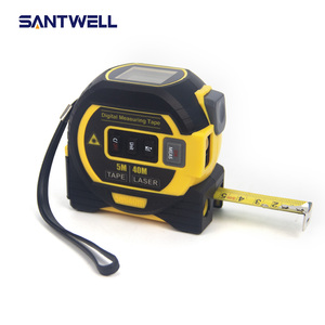Medidor de Distancia Láser Industrial Multifuncional 3 en 1, Cinta Métrica de 5m, Telémetro de 40/60m, Láser de Líneas Cruzadas de Alta Precisión - Product Image 4