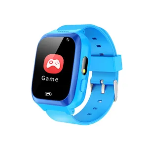 2024 mejor opción en línea reloj inteligente pulseras tarjeta SIM Smartwatch LCD MP3 reproducción niños divertido reloj teléfono