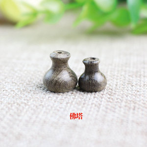 Wood <b>Beads</b> Round Wooden Loose <b>Beads</b> For Bracelet Making With Wood Grain Pattern Natural Tree Material - Product Image 4