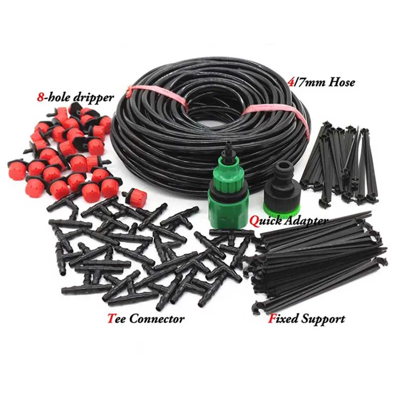OEM Micro Drip Irrigation System Automatic Watering Garden Hose Sprinkler Accessories Agricultural Drip Irrigation Kits