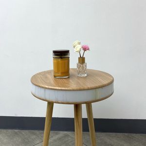 Meilleure vente directe d'usine haut-parleur de table personnalisé pour la détente maison déco USB Mini petite dent bleue haut-parleur Table d'appoint - Product Image 3
