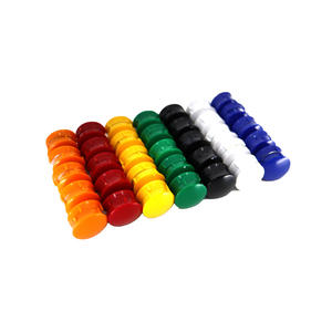 [MAGNETO] Botón permanente Memo Imán de tapa de ferrita Forma redonda de 27mm para un uso fácil - Product Image 1