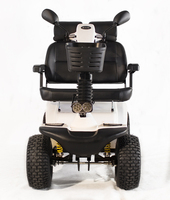 Double siège scooter électrique à 4 roues de luxe extérieur robuste scooter électrique de mobilité de 2 sièges