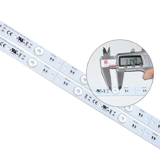 Super Bright LED Backlight 12V/24V 5000-7000K Aluminum Alloy Dimmable Light Strips & Strings IP33 Rated USB App Control