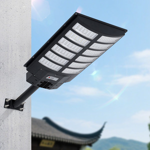 ไฟถนนโซลาร์เซลล์ LED 100W โมโนไซ อลูมิเนียมอัลลอย พร้อมรีโมทคอนโทรล ติดผนังภายนอก กันน้ำ รับประกัน 5 ปี - Product Image 2