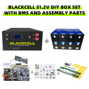 Đen Thứ Sáu EU Cổ Phiếu DIY rỗng kim loại bao vây 48V/51.2V 15KW 280ah 302ah 304ah 310ah akku DIY hộp kim loại trường hợp chỉ rỗng B - Product Image 3