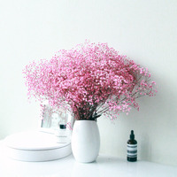 Harga Pabrik Buket Bunga Bayi Diawetkan Baby 'S Breath Bunga Gypsophila DIY Buket Bunga Dekorasi Rumah Pernikahan