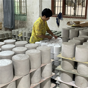 <span class=keywords><strong>Pot</strong></span> en argile en fibre pour maison hôtel, <span class=keywords><strong>pot</strong></span> <span class=keywords><strong>de</strong></span> fleurs moderne personnalisé décoratif pour jardin - Product Image 6