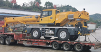 Mini-grue XCR30 de 30 tonnes avec hauteur de levage de 64,8 m pour l'installation de composants d'éoliennes – Équipement de levage d'usine pour l'exportation