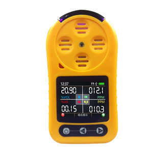 JXCT 4 em 1 <span class=keywords><strong>Detector</strong></span> De Gás WIFI Alta Precisão O2 CO2 NH3 H2S <span class=keywords><strong>Detector</strong></span> De Vazamento De Gás Portátil - Product Image 1