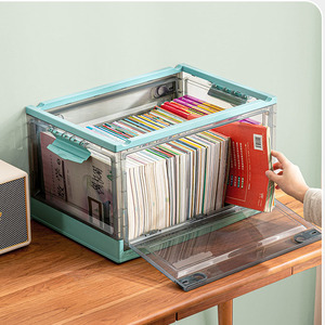 Hot Bán PP Nhựa Đóng Mở Lưu Trữ Thùng Nhựa Gấp Thùng Hộ Gia Đình Bên Mở Cắm Trại Hộp - Product Image 5