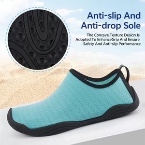Zapatos de Agua Multiusos con <span class=keywords><strong>Plumas</strong></span> para Mujer, Zapatos de Agua Deportivos para <span class=keywords><strong>Hombre</strong></span>, para Natación, Buceo, Surf, Playa - Product Image 3