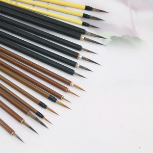 Pincel de caligrafía china tradicional hecho a mano Weizhuang, pelo de nailon de excelente grado, tamaño de 18,8 cm-25cm para adultos y niños - Product Image 4