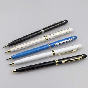 Luxury Metal Twist Ballpoint <b>Pen</b> Custom Logo Metal Ball <b>Pens</b> Promotional Advertising Business Gift <b>Pen</b> - Product Image 1