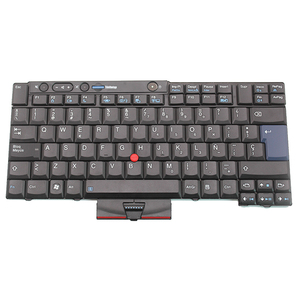 Porte-clés ordinateur portable Lenovo <span class=keywords><strong>Thinkpad</strong></span>, noir, compatible avec les modèles <span class=keywords><strong>T520</strong></span>, T420, T400S, T410S, T410, T510, W510, W520, X220, série SP, clavier espagnol - Product Image 2