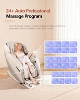 Technologie de pointe pour une relaxation plus profonde - Rail de massage flexible pouvant se plier à 180 degrés °   Pied Innovant pour le Balancement et l'Étirement
