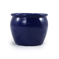 Set Keramik Besar Terlaris 3 Buah Pot & Planter Lantai Berlapis Kaca - Grosir