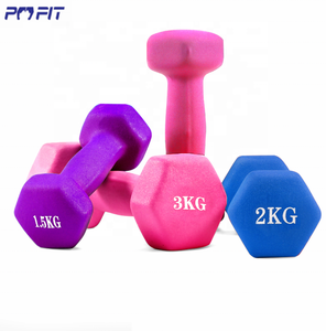 ดัมเบลยกน้ำหนักแบบเคลือบนีโอพรีน ชุดดัมเบล 2 กก. 2.5 กก. 3 กก. น้ำหนัก 15 ปอนด์ 20 ปอนด์ สำหรับขายส่ง - Product Image 5