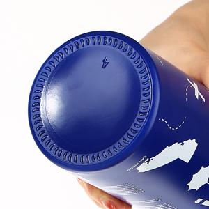 <span class=keywords><strong>Botella</strong></span> de Vidrio Personalizada con Logotipo, Premium, 500ml 750ml, para Licor, Ron, Ginebra, <span class=keywords><strong>Tequila</strong></span>, Vodka, <span class=keywords><strong>Azul</strong></span>, Vacía, con Tapa - Product Image 3