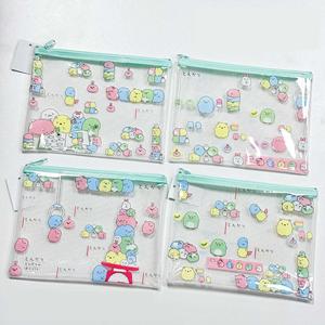 Sac de rangement pour documents en PVC à fermeture éclair, créatif, mignon, petite créature, 4 tailles, portable, facile à transporter, pour étudiants - Product Image 2