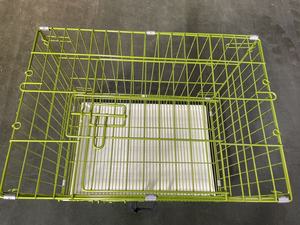 <span class=keywords><strong>Cage</strong></span> à chien moderne simple et solide de bonne qualité, pliable, avec revêtement nano pulvérisé, avec plateau en plastique, à vendre - Product Image 4