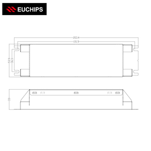 Transformadores de Iluminación EUCHIPS 75W EUP75A-1H12V-1 de Salida Única, Plástico, AC-DC, Controlador de Atenuación de Voltaje Constante - Product Image 3