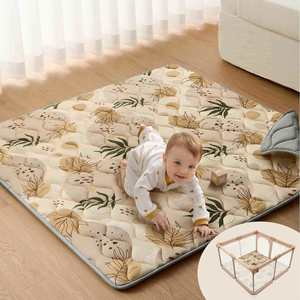 Extra Large Non-Slip & Washable Kids Playmat for Tummy Time Activity Thick <b>Playpen</b> Mat - Product Image 1
