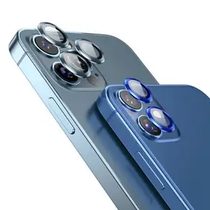 2023 휴대 전화 액세서리 공장 저렴한 합금 CD 곡물 휴대 전화 카메라 렌즈 보호 필름 아이폰 14 13 12 11 프로 최대 미니