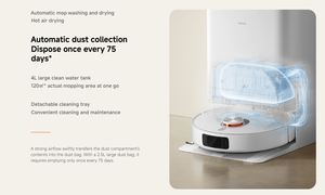 <span class=keywords><strong>Xiaomi</strong></span> Robot Vacuum X20 <span class=keywords><strong>Pro</strong></span> Estación todo en uno Navegación Barrido y fregado Fregona de aire caliente Control de aplicación de secado - Product Image 4