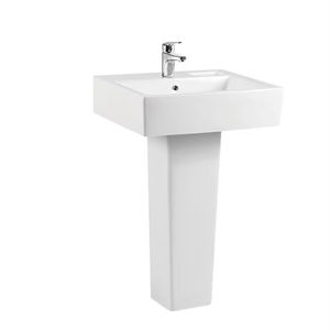 Lavabo de pie de suelo de forma cuadrada Medyag Con pedestal Perspectiva de producto de gama alta Precio competitivo y atractivo - Product Image 1