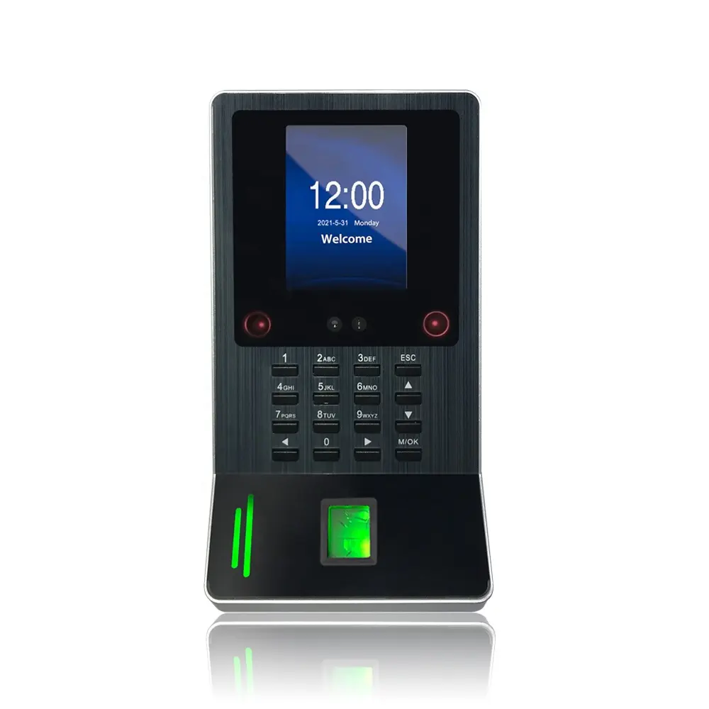 Software Livre Reconhecimento Facial ZK Fingerprint Access Control Time Attendance System Com WIFI