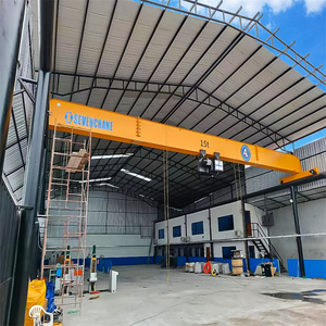 Various Mechanical Equipment Factory Custom Overhead Crane Bridge 2 Ton Single Girder - Product Image 6