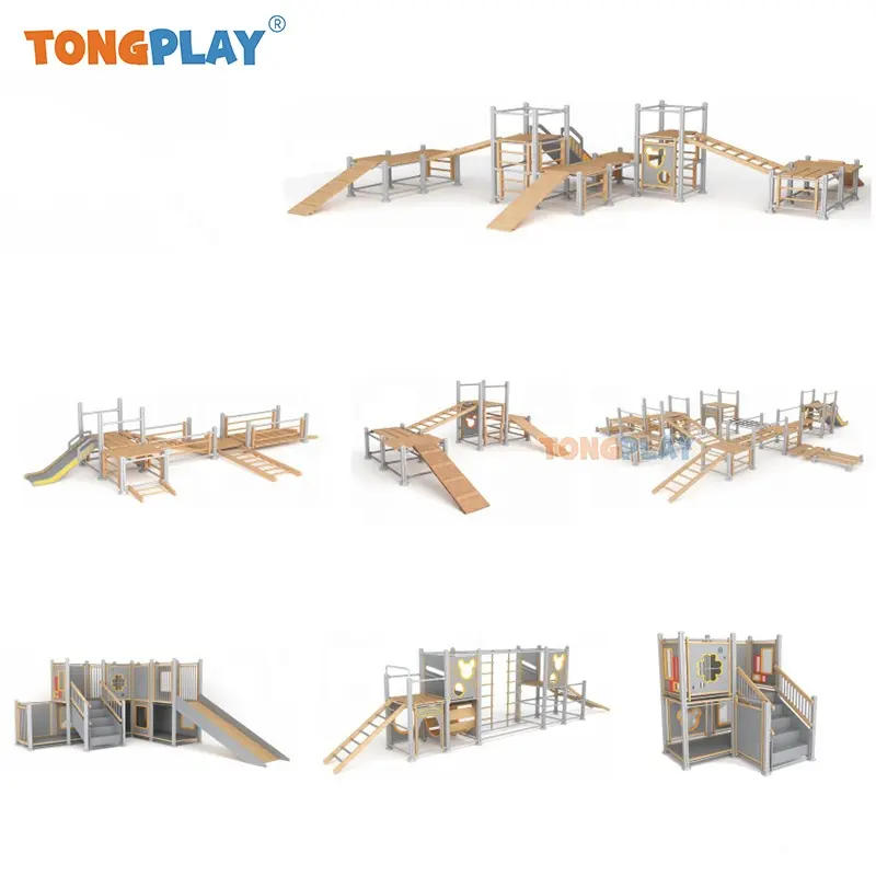 physical training school news climbing kids toys high quality medium imported wood play equipment children's outdoor playgrounds