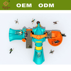 Baihe Chất lượng cao ngoài trời thiết bị giải trí OEM máy bay trượt cho công viên & trường học - Product Image 3