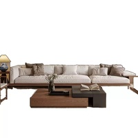 Ensemble de canapés Chesterfield en velours italien de qualité supérieure avec un design écologique pour les appartements et les villas modernes, salon