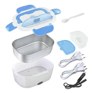 Lonchera Eléctrica para Auto y Hogar, Calentador de Comida Portátil para Oficina, Lonchera para Hombres Adultos con Acero Inoxidable de Grado Alimenticio - Product Image 2