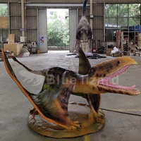 Équipements Réalistes pour Parcs à Thème : Modèle de Dinosaure Volant Pterosaure pour Parcs à Thème, Parcs d'Aventures, Centres Commerciaux - Utilisation Intérieure/Extérieure