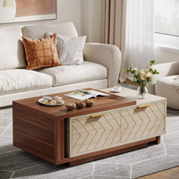 Table basse haut de gamme Design moderne de meubles de maison de qualité portable en gros de Chine
