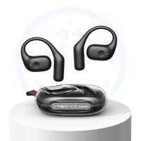 USAMS OWS Casque d'écoute à deux oreilles sans fil sport Écouteurs ouverts sans fil avec microphone
