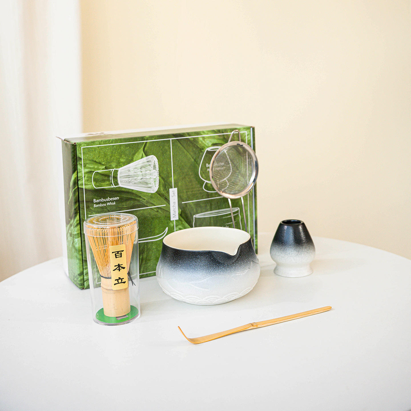 Negro Degradado - Juego de 5 piezas