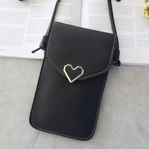 Étui universel en cuir PU pour téléphone portable, <span class=keywords><strong>pochette</strong></span> de poignet, étui de poche, sangle de cou pour Samsung S10 pour iPhone 12 11 <span class=keywords><strong>Huawei</strong></span> <span class=keywords><strong>P30</strong></span> V20 - Product Image 6