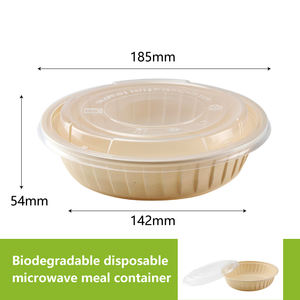 Bols jetables certifiés casher, compatibles micro-ondes, avec couvercles en plastique, 12 ans d'expérience, écologiques pour les restaurants et les fêtes - Product Image 3