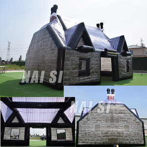 Carpa Inflable para Pub Irlandés con Impresión Completa y Chimenea, Casa de Bar Inflable para Club de Cerveza - Product Image 2