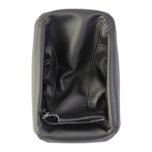 Opel Astra F Gear <b>Shift</b> Cover Black Leather Manual Transmission Dust Cover Individual Fitment - Product Image 2
