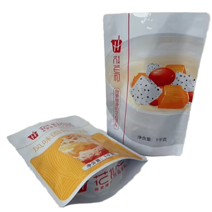 Bolsa de embalaje de alimentos de café de pie a prueba de humedad personalizada bolsa de sellado de calor bolsa Ziplock de plástico - Product Image 2