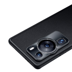 Étui de protection pour téléphone portable avec étui rigide en cuir véritable pour Huawei P60 Pro - Product Image 6