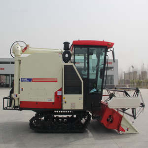 Cosechadora pequeña para arroz, trigo con freno de mano, fácil Estacionamiento - Product Image 4