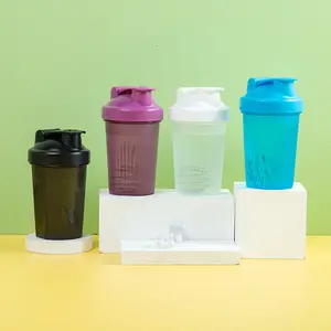 Chai Nước Thể Thao Không Thấm Nước Phòng Tập Thể Dục Protein Shaker 400ML Tùy Chỉnh Logo Shaker Chai Hoàn Hảo Cho Lắc Protein Thân Thiện Với Môi Trường