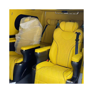 Kit di Aggiornamento Interno Premium Arancione Personalizzabile per <span class=keywords><strong>Mercedes</strong></span> <span class=keywords><strong>Vito</strong></span>/Viano Tetto Alto Include Coprisedili in Pelle e Finiture per Cruscotto - Product Image 6